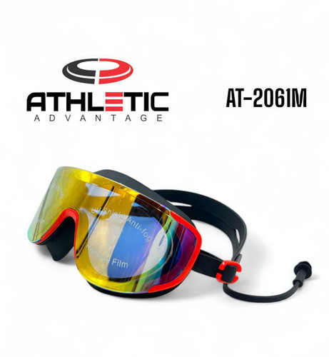 عینک شنا Athletic مدل AT-2061 M شیشه جیوه ای