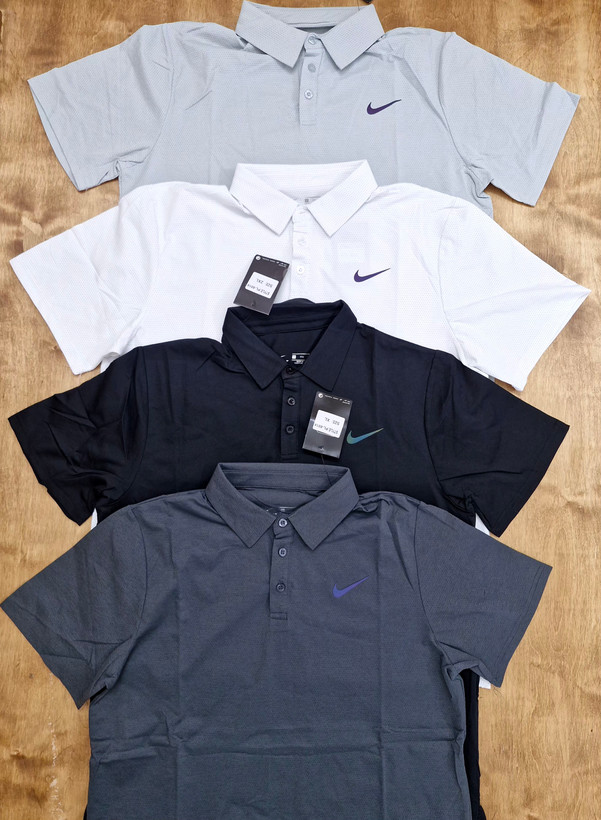 تیشرت مردانه تنفسی یقه دار وارداتی Nike