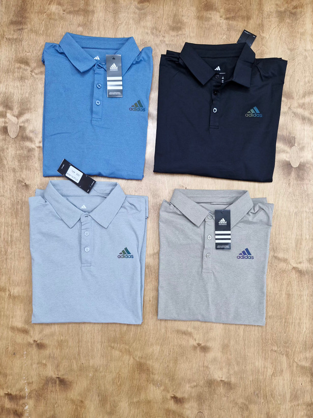 تیشرت مردانه تنفسی یقه دار Adidas وارداتی