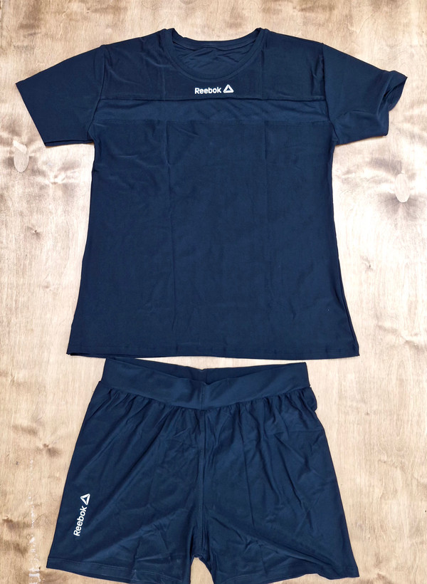 ست تیشرت و شورتک تور دار Reebok
