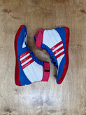کفش کشتی وارداتی Adidas کامبت ویتنامی آبی قرمز
