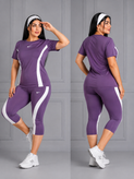 ست دوتیکه تیشرت و شلوارک زنانه
