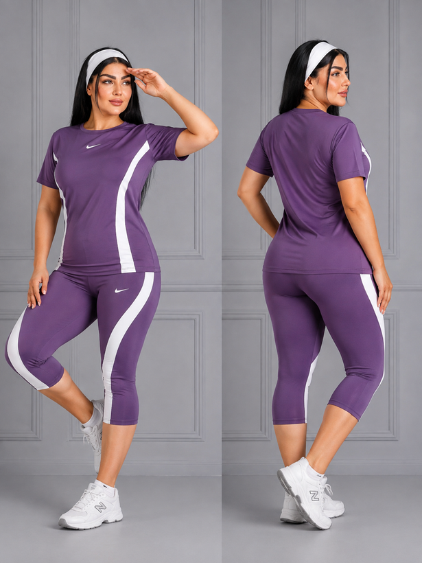 ست دوتیکه تیشرت و شلوارک زنانه