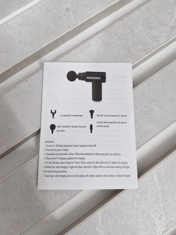 ماساژور تفنگی Massage Gun M.k وارداتی شارژی